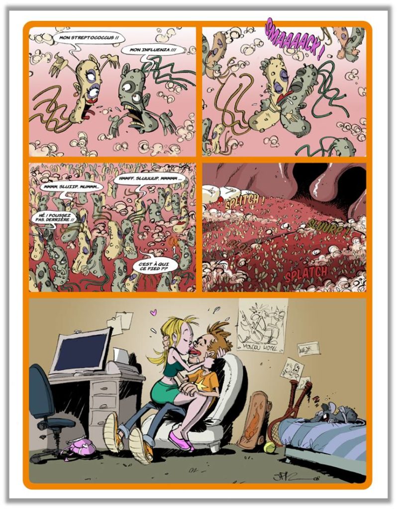 BD - 1er baiser - la manane