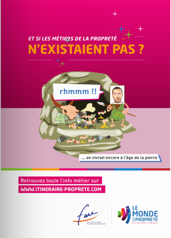 connaitre et choisir le monde de la propreté - flyer - La manane, l'agence de com pédagogique crossmedia