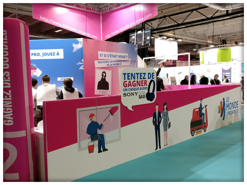 la-manane-agence de communication pedagogique crossmedia--salon-etudiant-2016-facade-stand
