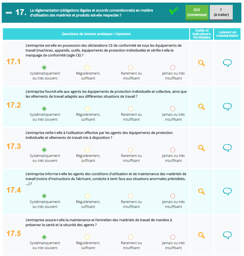 autodiagnostic-etape 1- saisissez vos réponses- question- dispositif-sante et securite-la manane