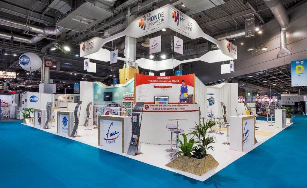 stand fep europropre - La Manane, agence de communication pédagogique crossmedia