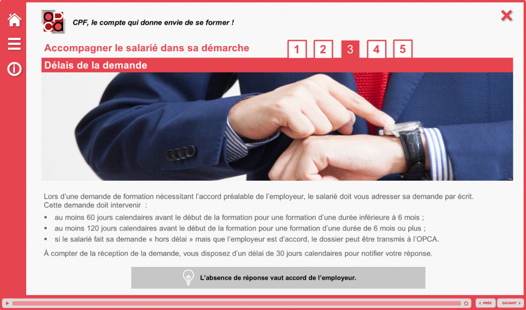 CPF - COMPTE PERSONNEL DE FORMATION - OPCA TS- ENTREPRISE- LA MANANE AGENCE DE COMMUNICATION PEDAGOGIQUE CROSSMEDIA