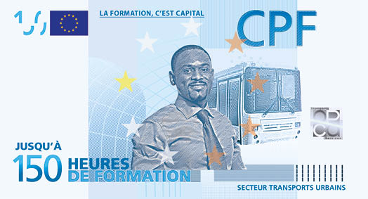 COMPTE PERSONNEL DE FORMATION - OPCA TS - BILLETS - LA MANANE AGENCE DE COMMUNICATION PEDAGOGIQUE CROSSMEDIA
