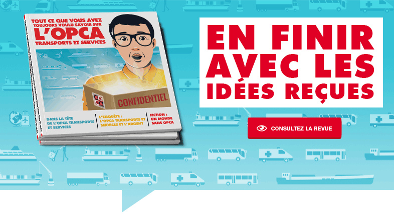 la revue de l'OPCA TS - la manane, agence de communication pédagogique crossmedia