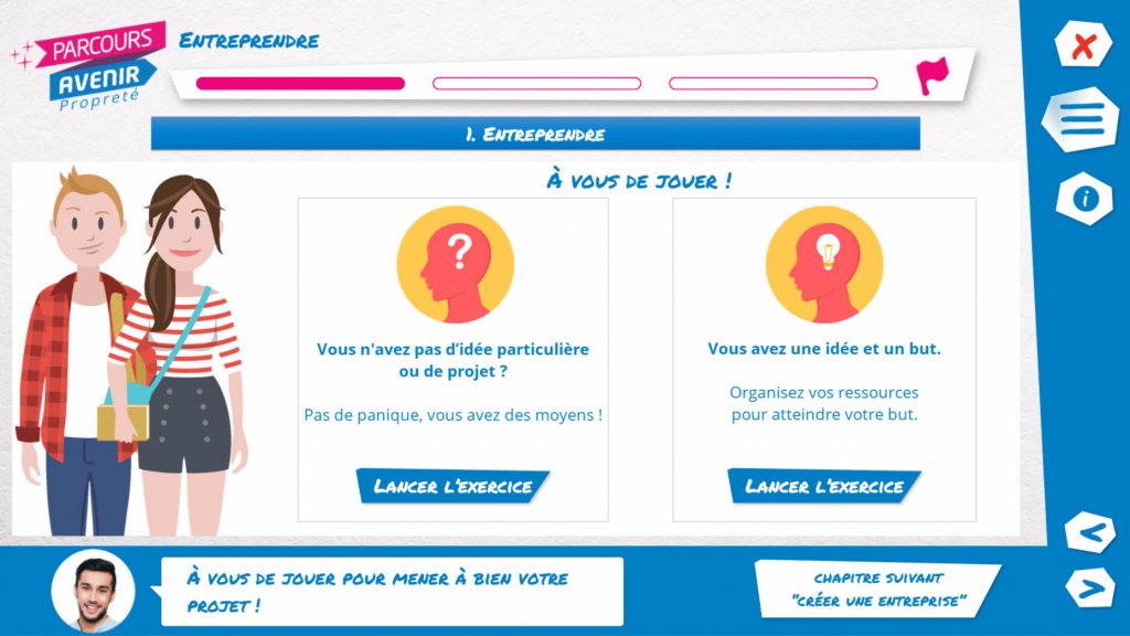 parcours_avenir proprete_ entreprendre- la_manane_agence de communication pedagogique crossmedia