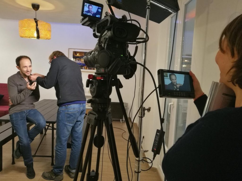 2er jour de tournage- Serieux, c'est quoi ton métier - adec transport - la manane, agence de communication pédagogique crossmedia
