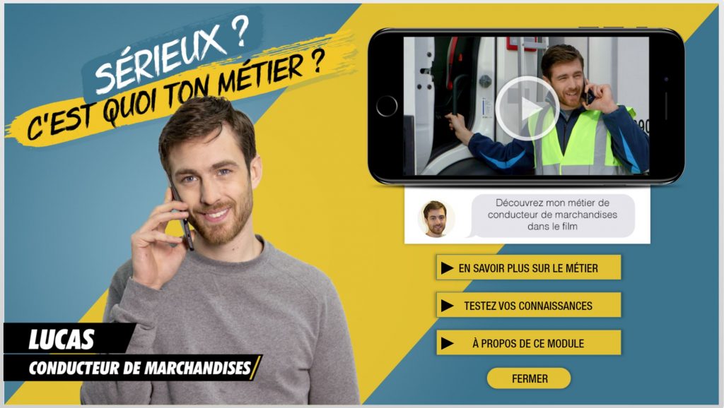 Mooc- serieux c est quoi ton métier - Luc - La Manane, agence de communication pédagogique