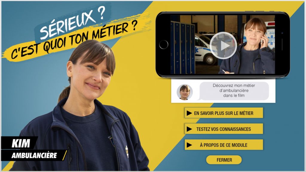 serieux c est quoi ton métier - kim- La Manane, agence de communication pédagogique