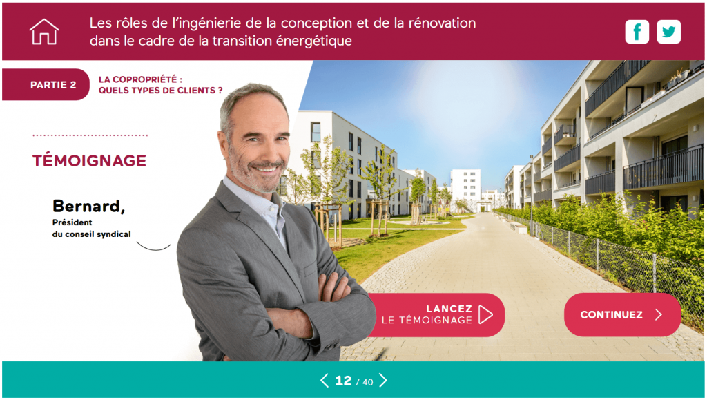 TEMOIGNAGE - INGENIEUR DES COPROPRIETES - LA MANANE AGENCE DE COMMUNICATION PEDAGOGIQUE CROSSMEDIA