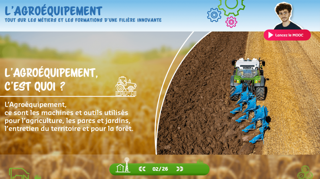 Agroéquipement - cest quoi - la manane agence de communication pédagogique crossmedia