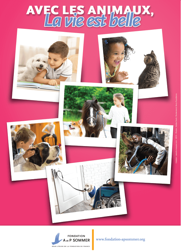 affiche - animaux émotions - La Manane, agence de communication pédagogique