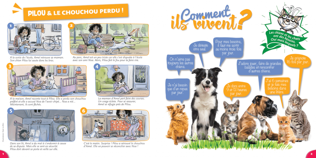 magazine- comment ils vivent2 - La Manane, agence de communication pédagogique