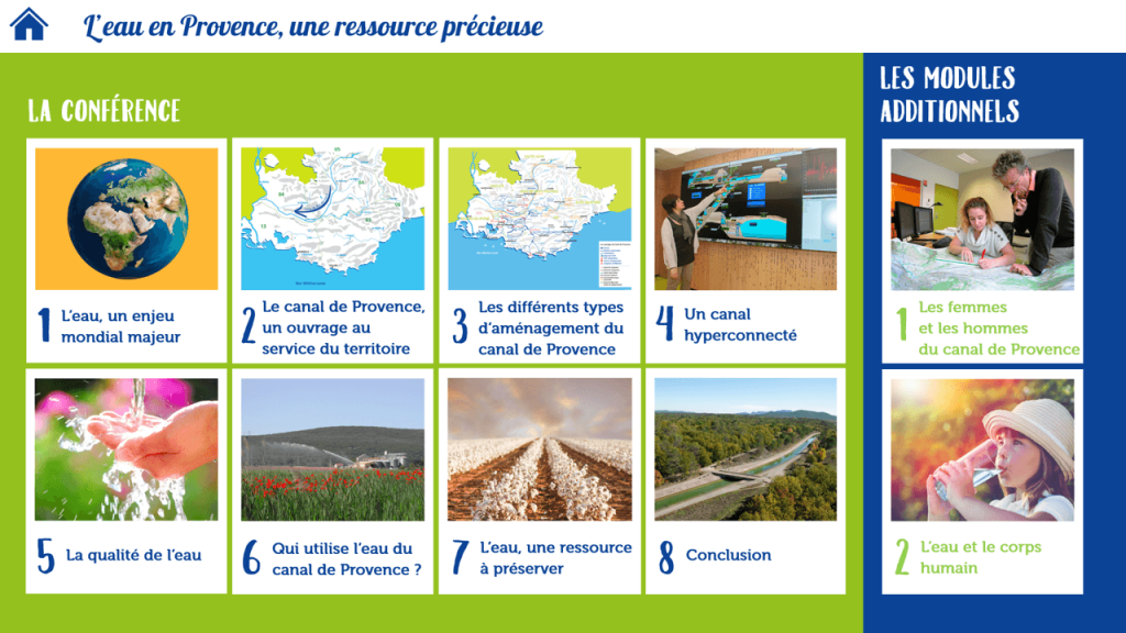 Menu conférence - la manane agence de com pédago
