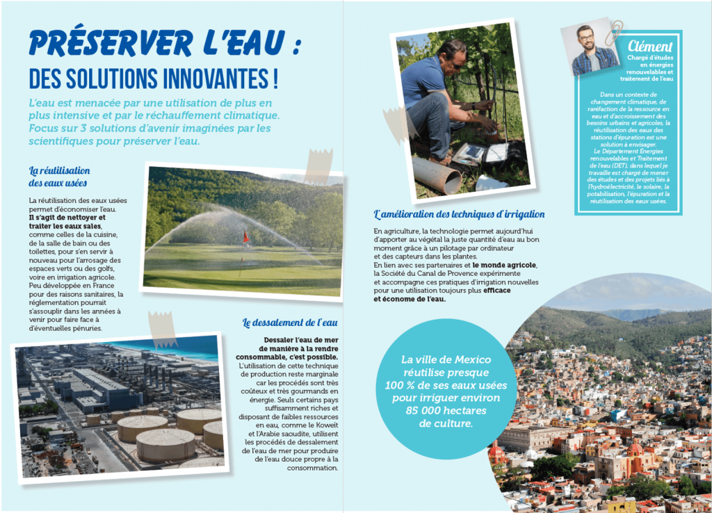 PRESERVER L EAU - LA MANANE AGENCE DE COM PEDAGOGIQUE