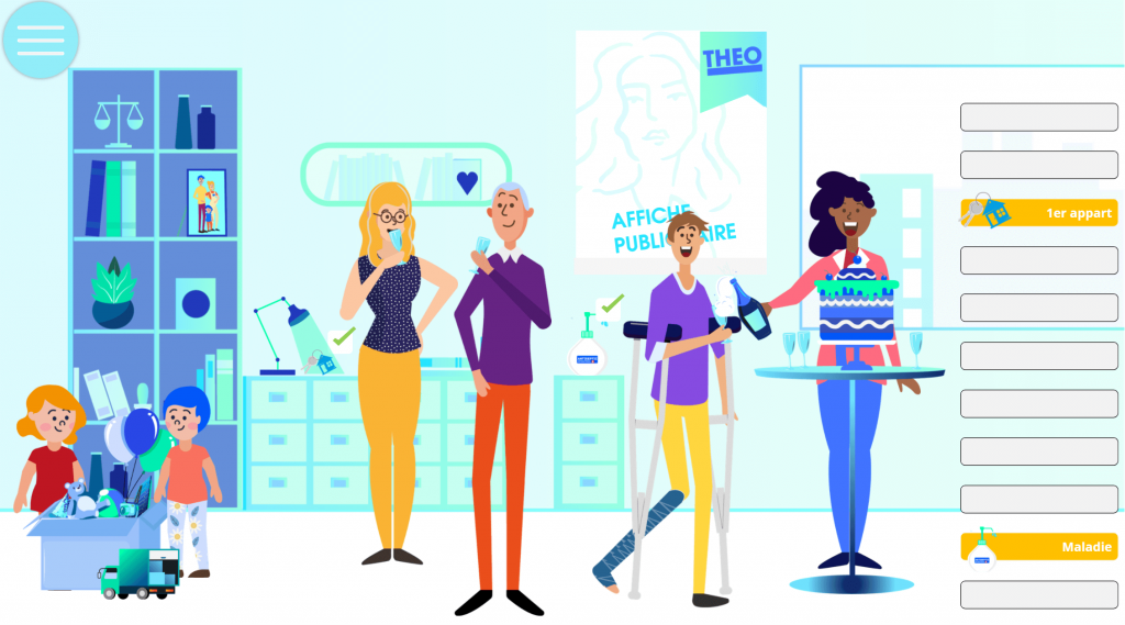 JEU URSSAF RETRAITE - LA MANANE COMMUNICATION PEDAGOGIQUE CROSSMEDIA
