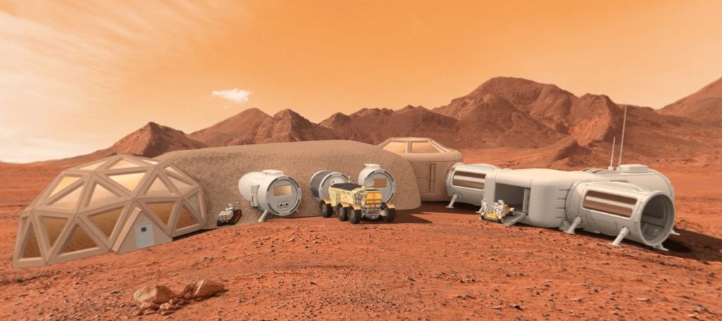 OBJECTIF MARS HABITAT - LA MANANE COM PEDAGO CROSSMEDIA