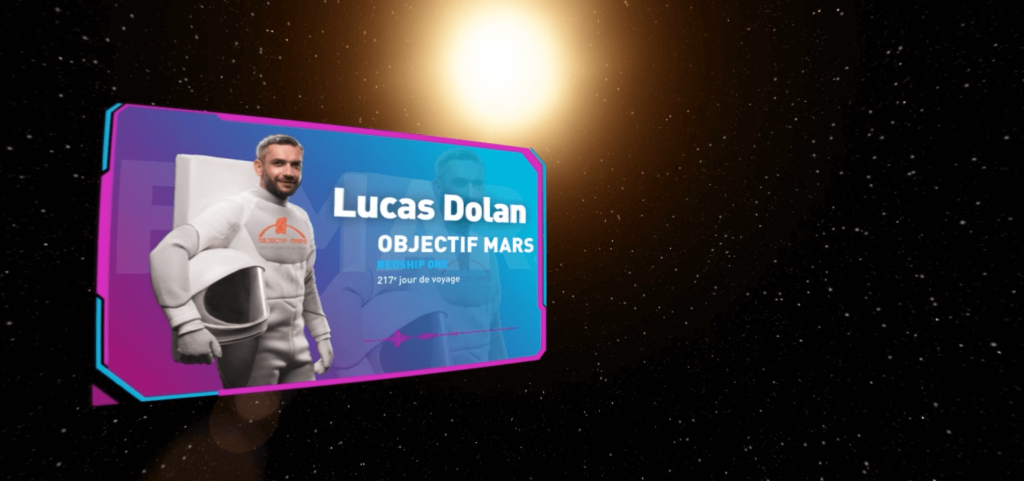 OBJECTIF MARS LUCAS DOLAN- LA MANANE COM PEDAGO CROSSMEDIA