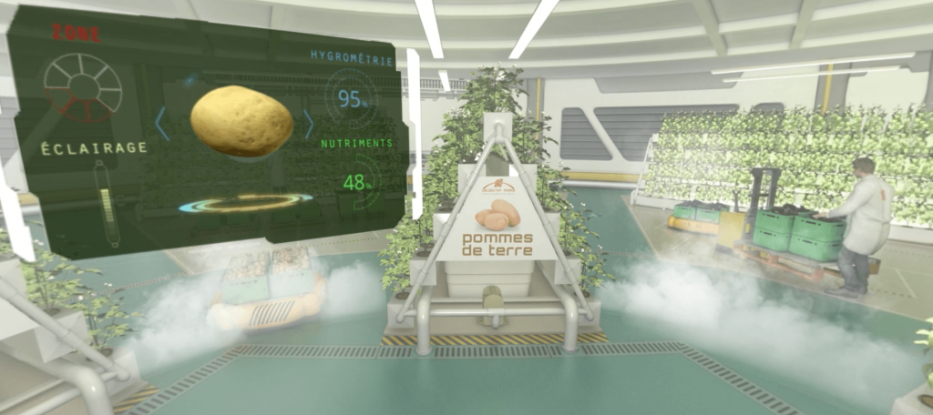 OBJECTIF MARS - PRODUCTION POMME DE TERRE - LA MANANE COM PEDAGO CROSSMEDIA