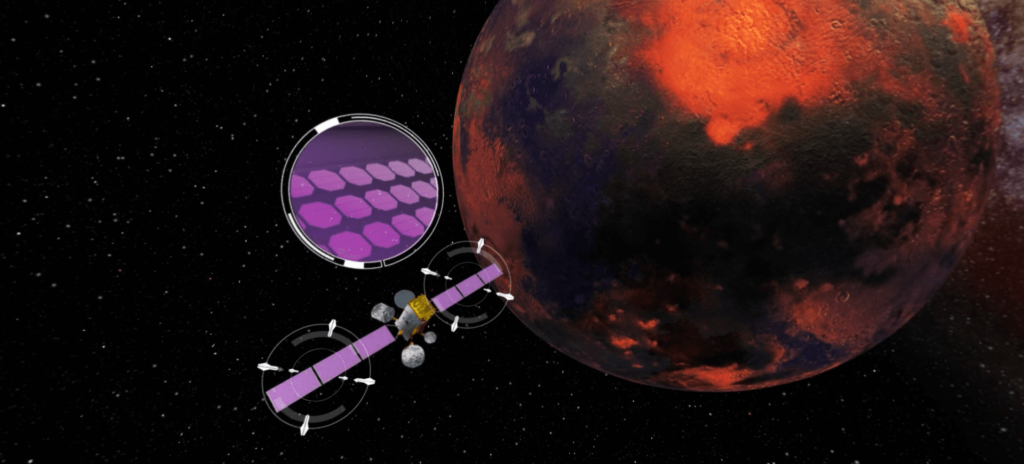 OBJECTIF MARS SATELITE- LA MANANE COM PEDAGO CROSSMEDIA