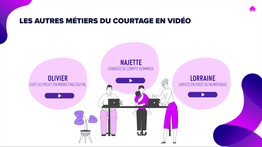 autres métiers du courtage assurance - la manane, agence de communication pédagogique crossmedia