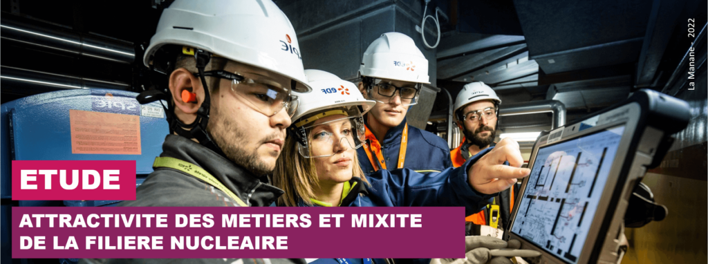 HEADER - ETUDE FILIERE NUCLEAIRE - ATTRACTIVITE - MIXITE - LA MANANE