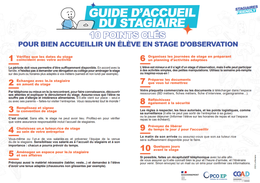 STAGIAIRES FRIENDLY SIMPLIFIER L ACCUEIL DES STAGIAIRES AVEC UN GUIDE STAGIAIRES FRIENDLY SIMPLIFIER L ACCUEIL DES STAGIAIRES AVEC UN GUIDE