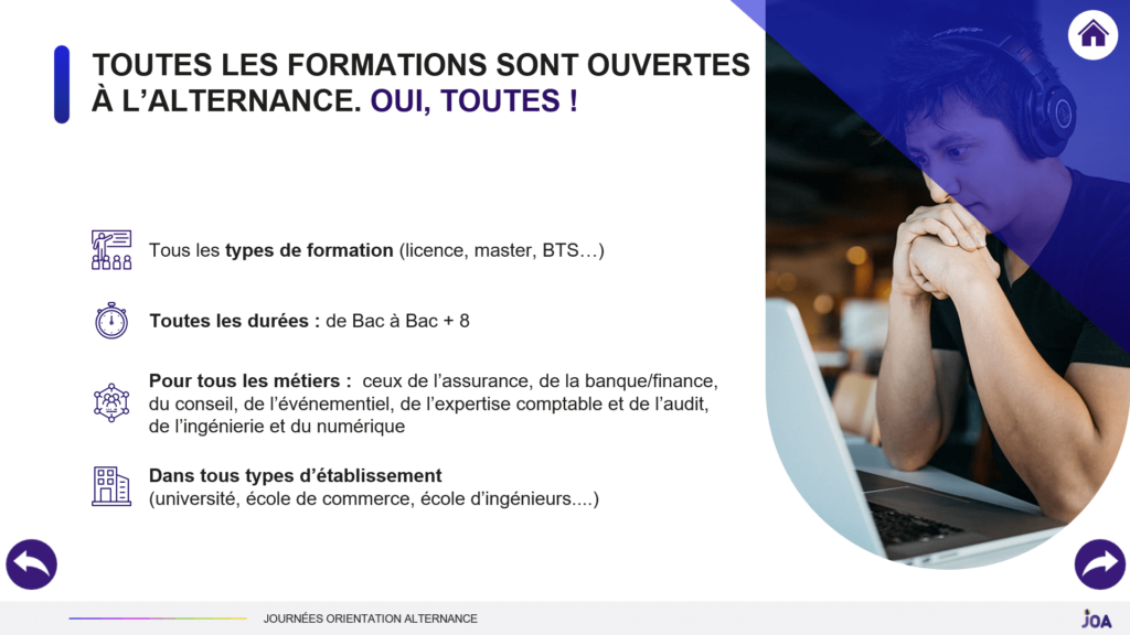 toutes les formations sont ouvertes à l'alternance - LA MANANE, agence de communication pédagogique crossmedia