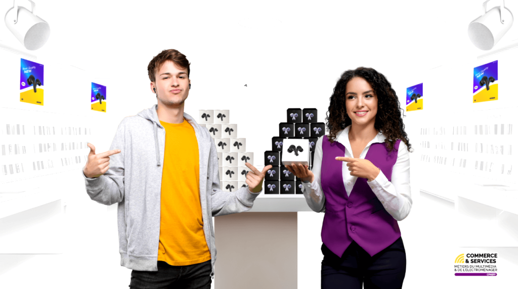 opcommerce -films métiers - electroménager multimedia -vendeuse-la manane