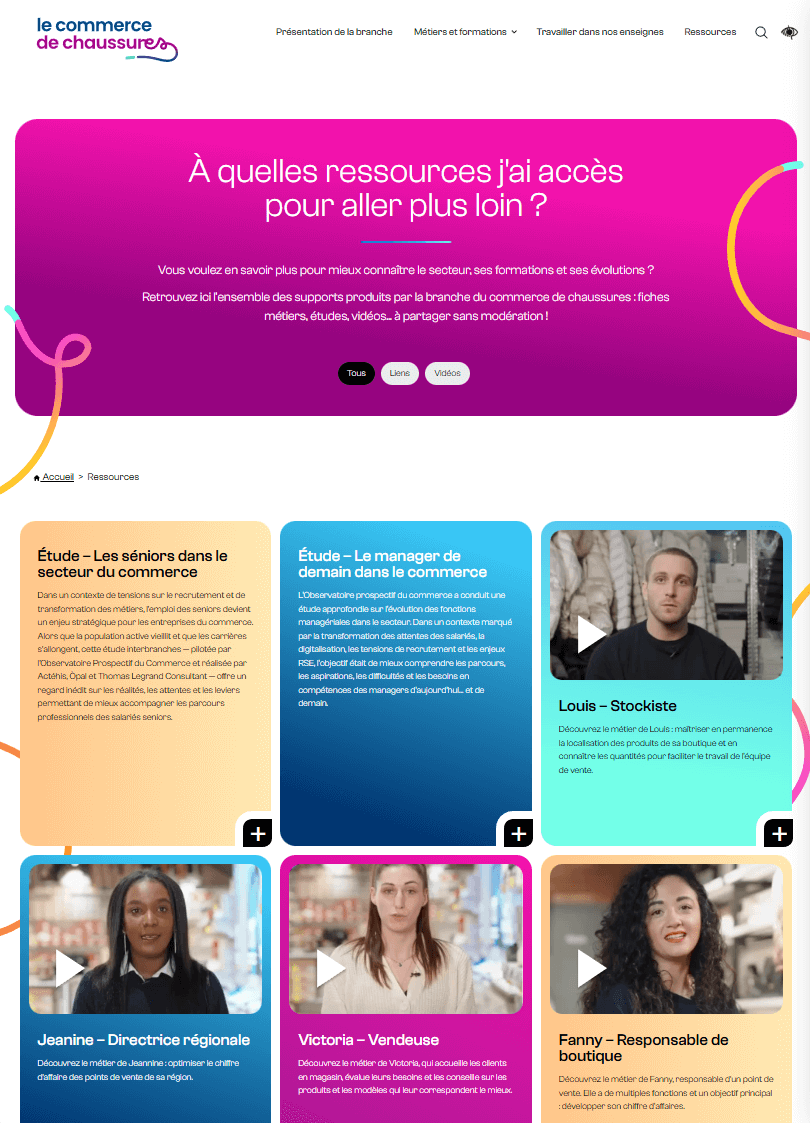 commerce de la chaussure-site- la manane